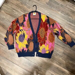 Farm Rio Floral Cardigan